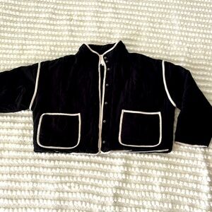 Women’s Lelis Collection Boutique Quilted Cropped Jacket Size S.